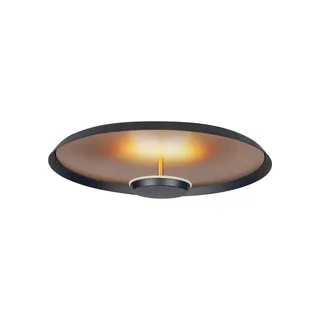 Plafondlamp | 25,5 cm | oro plafondlampen | LED | goud zwart | metaal | design moderne trendy de Highlight – photo produit 1 sur 2