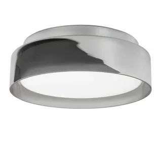 Plafondlamp | 35 cm | clear | LED | grijs smoke | glas metaal | moderne diffuse functionele van Highlight – productfoto 1 van 3
