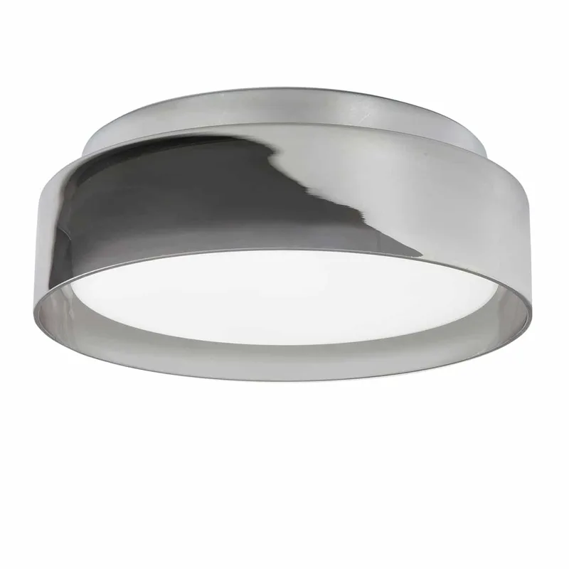 Plafondlamp | 35 cm | clear | LED | grijs smoke | glas metaal | moderne diffuse functionele van Highlight – productfoto 1 van 3