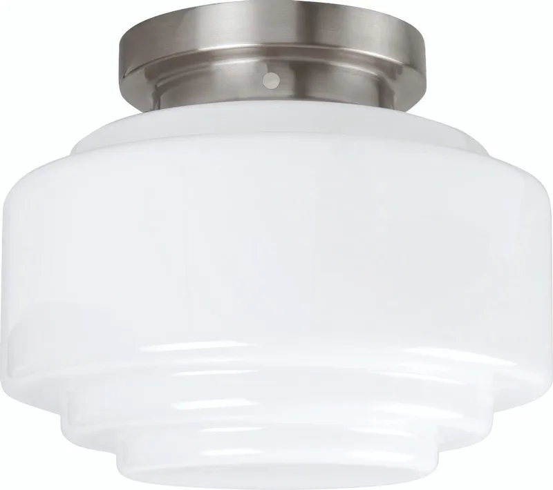 Plafondlamp Art-Deco Cambrige Big fra Highlight i Nikkel – Staal – produktbillede