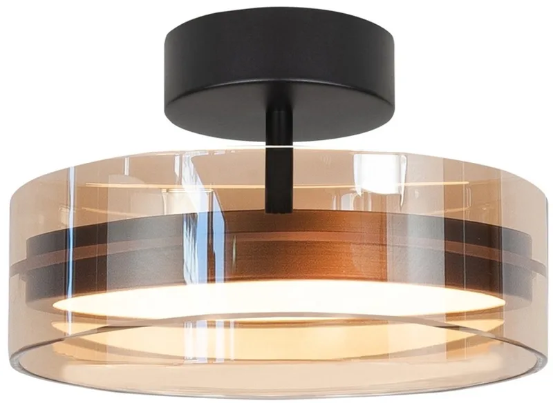 Plafondlamp Enzo Ø 30 cm från Highlight i Svart – produktbild