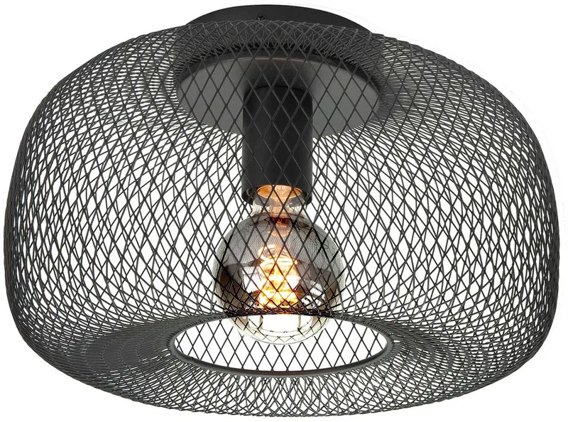 Plafondlamp Honey Ø 32 cm de Highlight en Noir – photo produit