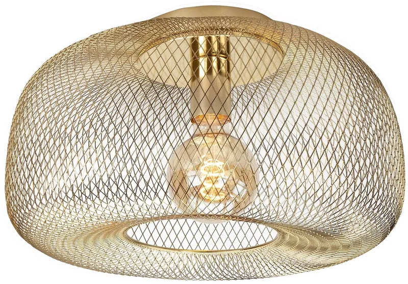 Plafondlamp Honey Ø 39 cm fra Highlight i Guld – produktbillede