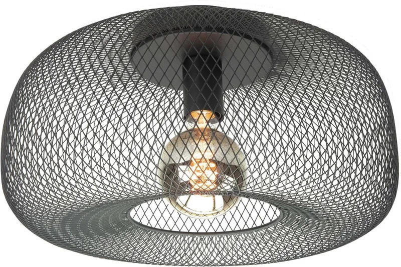 Plafondlamp Honey Ø 39 cm de Highlight en Noir – photo produit