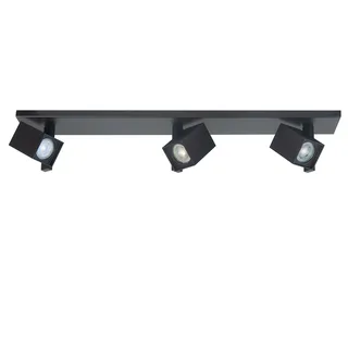 Plafondspot wandspot | 10 cm | Oslo spots | 3 lichts | GU10 | zwart | metaal | moderne verlichting von Highlight – Produktfoto 1 von 3
