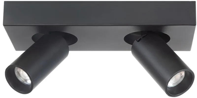 Spot Eliano 2 lichts L 24 cm by Highlight in Black – product photo