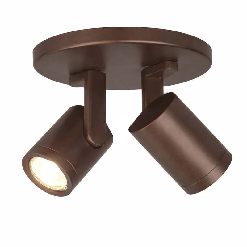 Spot HALO 2 lichts rond cacao by Highlight in Brown – product photo