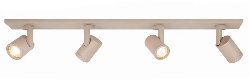 Spot HALO 4 lichts balk L 91 cm de Highlight en Beige – photo produit