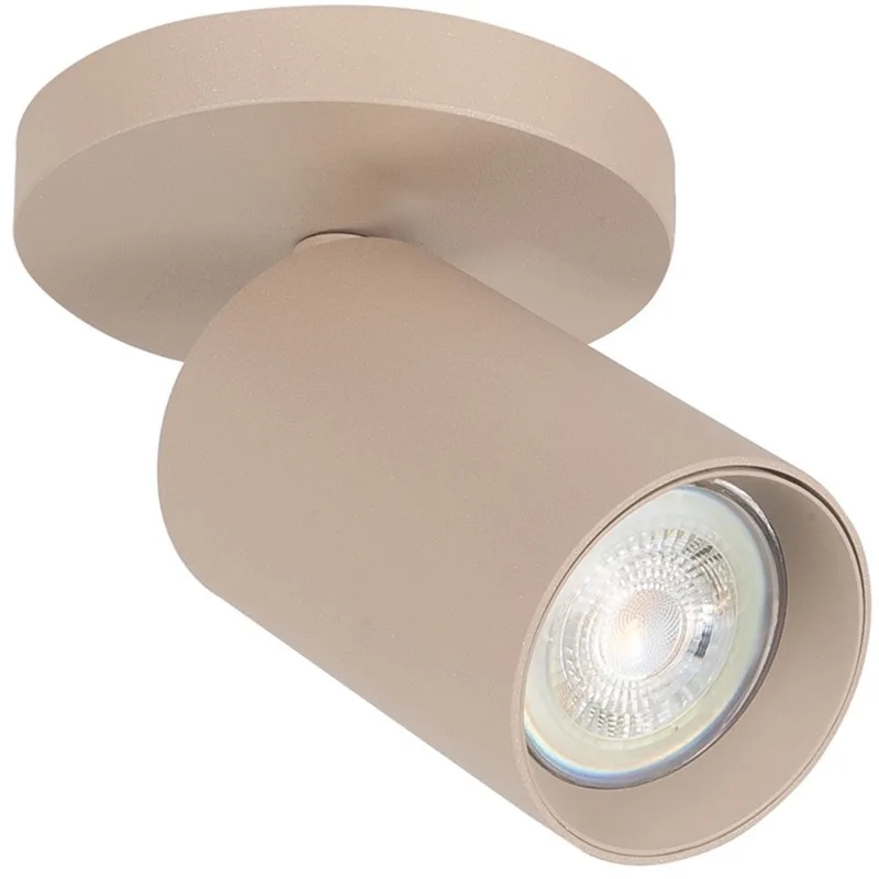 Spot Mila 1 lichts från Highlight i Beige – produktbild