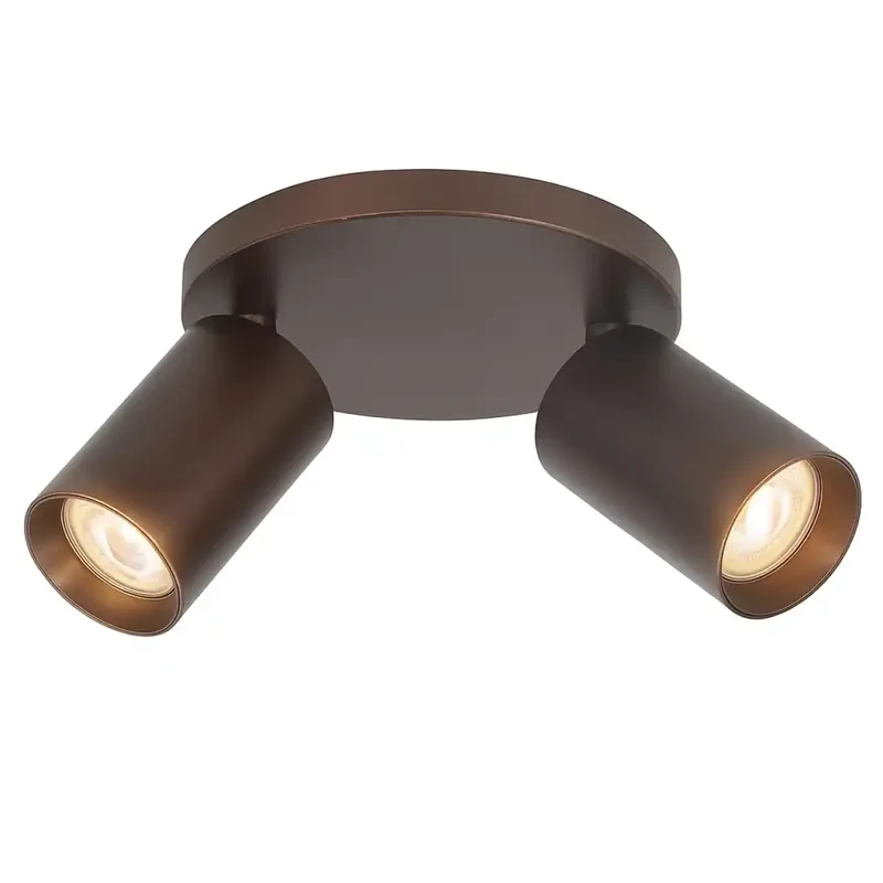 Spot Mila 2 lichts Ø 17 cm cacao von Highlight – Produktfoto