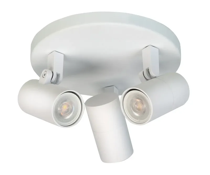 Spot Picollo 3 lichts Ø 17 cm incl mini GU10 wit van Highlight – productfoto