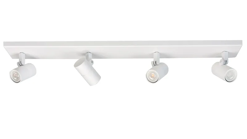 Spot Picollo 4 lichts L 65 cm incl mini GU10 wit van Highlight – productfoto