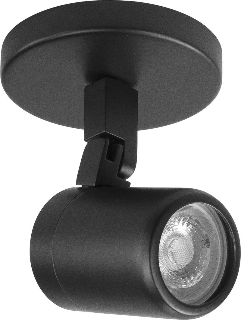 spot Rain 1 lichts rond från Highlight i Svart – produktbild