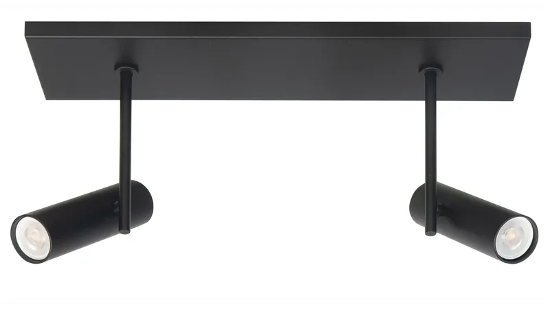 Spot Trend 2 lichts L 40 cm incl mini GU10 zwart von Highlight – Produktfoto
