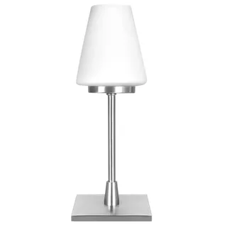 Tafellamp | 10 cm | Touch lampen | G9 | staal wit | glas metaal | modern de Highlight – photo produit 2 sur 3
