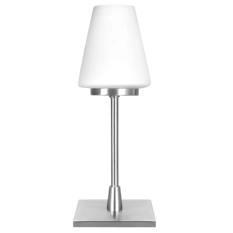 Tafellamp | 10 cm | Touch lampen | G9 | staal wit | glas metaal | modern de Highlight – photo produit 2 sur 3