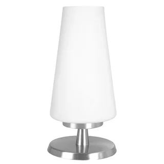 Tafellamp | 12,5 cm | touch lampen | G9 | staal wit | glas metaal | moderne decoratieve diffuse van Highlight – productfoto 2 van 3