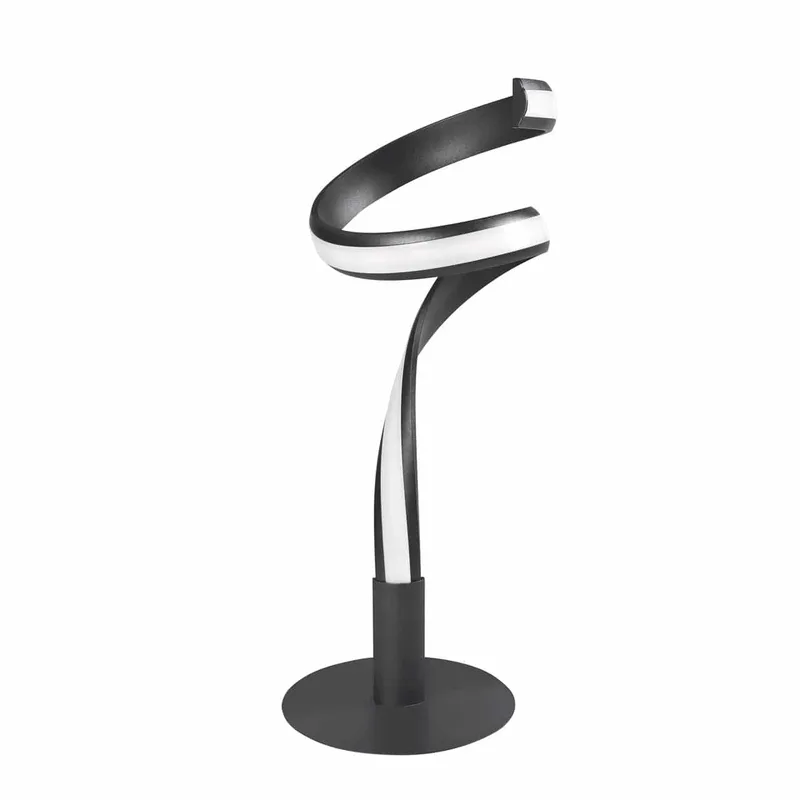 Tafellamp | 18 cm | Arte | LED | zwart | kunststof metaal | moderne design verlichting de Highlight – photo produit