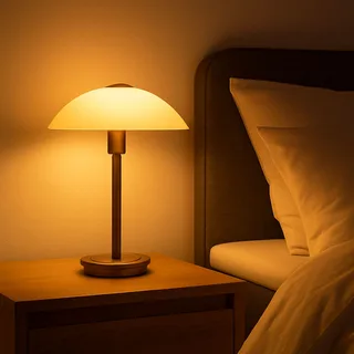 Tafellamp | 20 cm | Touch lampen | G9 | brons glas metaal | decoratieve diffuse functionele by Highlight – product photo 2 of 3