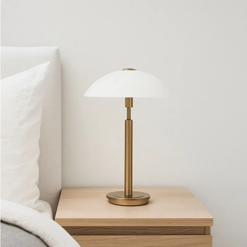 Tafellamp | 30 cm | touch lampen | G9 | brons | glas met metaal | decoratieve, diffuse, functionele de Highlight – photo produit 1 sur 3