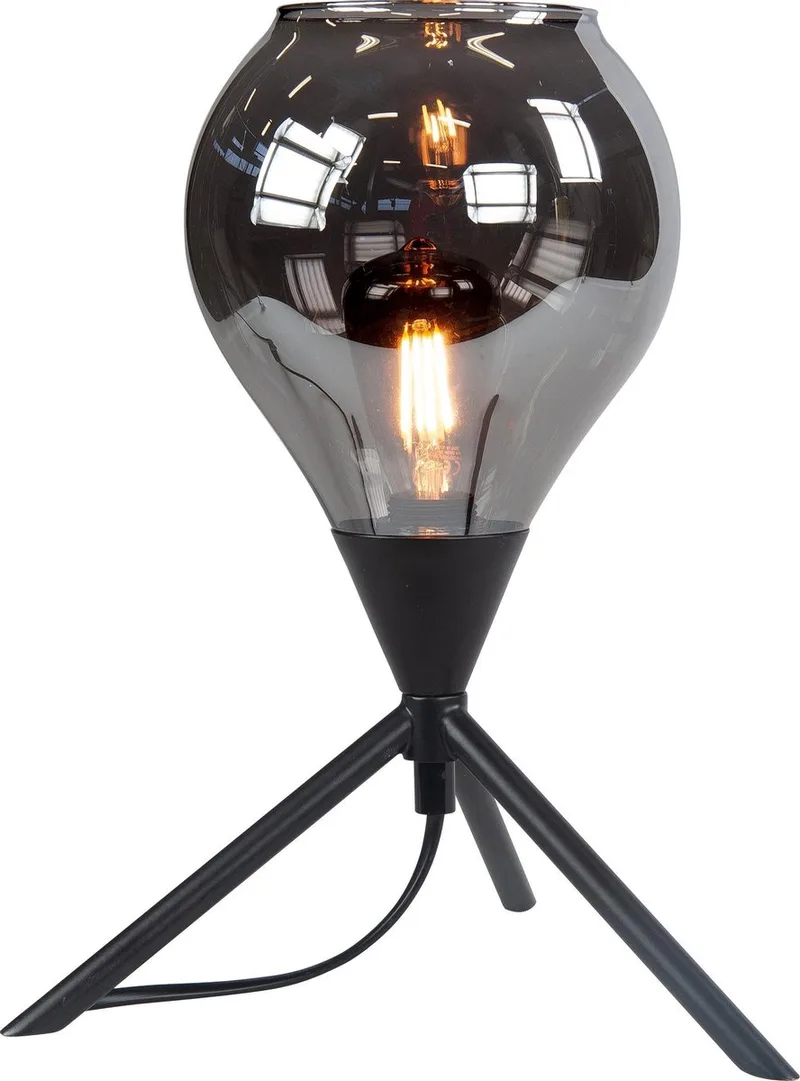 tafellamp Cambio - smoke van Highlight in Zwart – productfoto