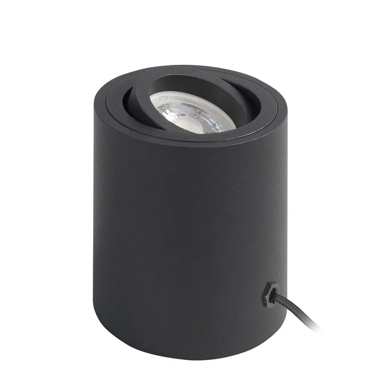 Tafellamp Rebel rond Ø 8 cm zwart de Highlight – photo produit