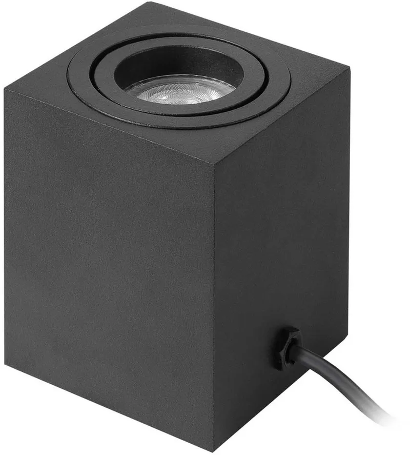 tafellamp Rebel vierkant de Highlight en Noir – photo produit