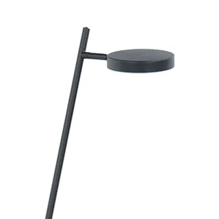 Vloerlamp | 23 cm | round move | zwart | metaal | modern design | LED | dimbaar | acculamp de Highlight – photo produit 3 sur 3