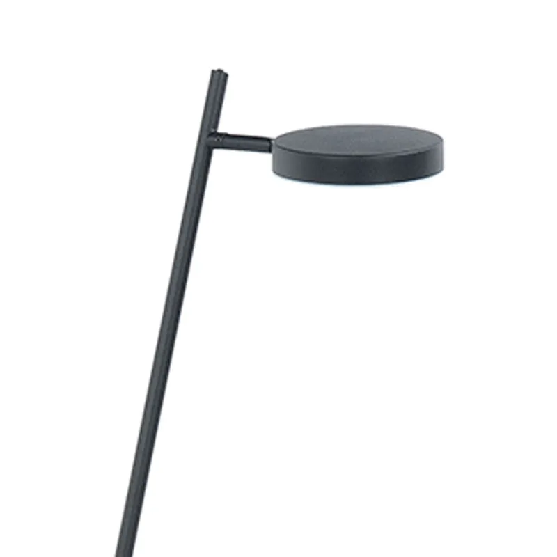 Vloerlamp | 23 cm | round move | zwart | metaal | modern design | LED | dimbaar | acculamp de Highlight – photo produit 3 sur 3
