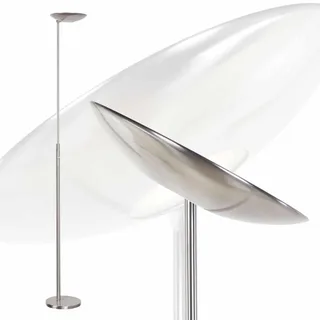 Vloerlamp | 28 cm | sapporo-geneva | LED | grijs staal | metaal | design verlichting, diffuse von Highlight – Produktfoto 1 von 3