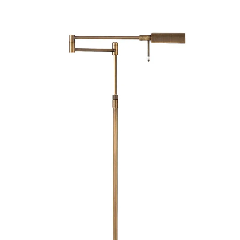 Vloerlamp New Bari brons van Highlight – productfoto