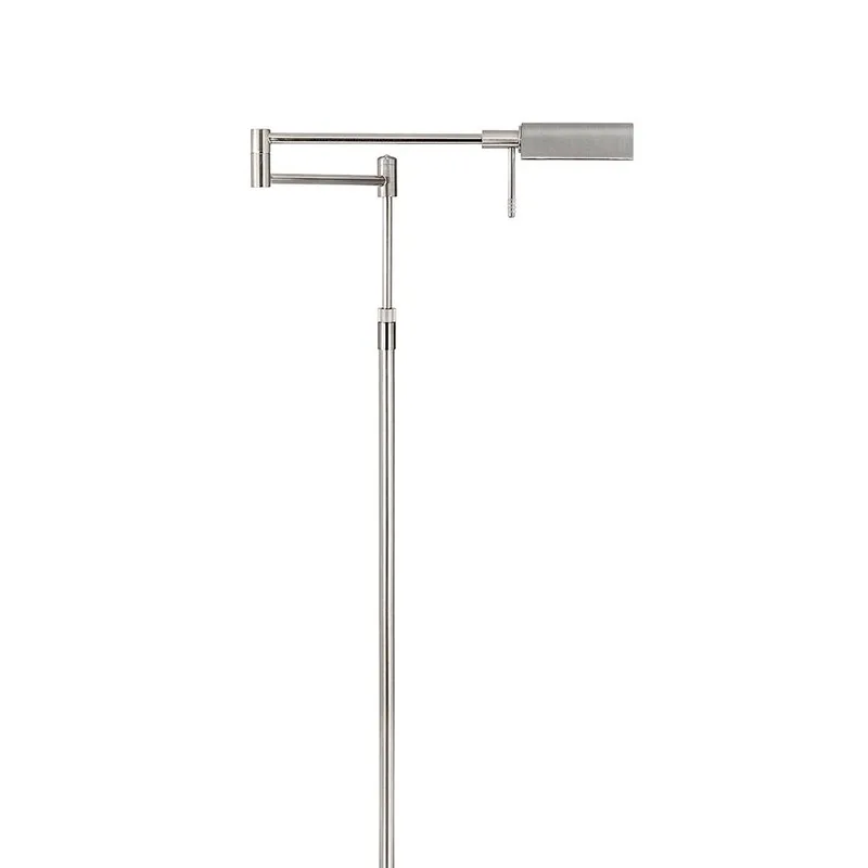 Vloerlamp New Bari mat chroom van Highlight – productfoto