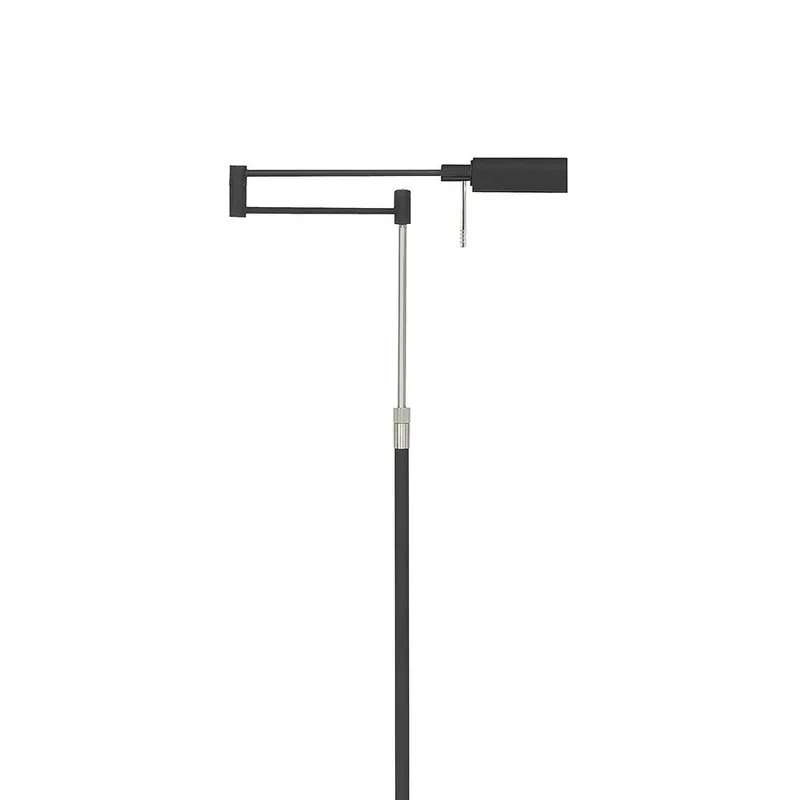 Vloerlamp New Bari zwart från Highlight – produktbild