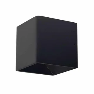 Wandlamp | 10 cm | strijklicht wandlampen | LED | zwart | aluminium metaal | moderne design accent von Highlight – Produktfoto 1 von 3
