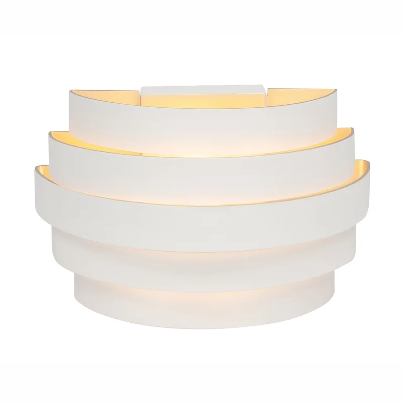 Wandlamp | 20 cm | scudo wandlampen | G9 | goud, wit | aluminium, metaal | decoratieve verlichting de Highlight – photo produit 2 sur 3