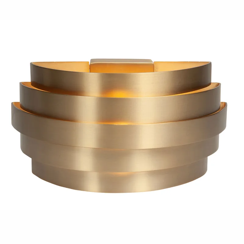 Wandlamp | 25 cm | Scudo wandlampen | G9 | messing | aluminium metaal | design verlichting moderne fra Highlight – produktbillede 2 af 3