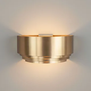 Wandlamp | 30 cm | Sofia/elena | E14 | messing | aluminium metaal | design moderne trendy by Highlight – product photo 1 of 3