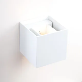 Wandlamp | 5 x 9 cm | strijklicht wandlampen | G9 | wit | aluminium metaal | moderne design de Highlight – photo produit 2 sur 3