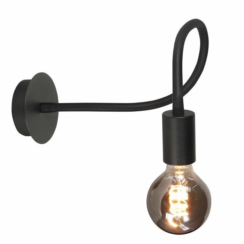 wandlamp Flex de Highlight en Noir – photo produit