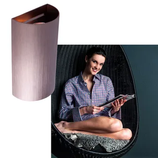 Wandlamp | Hera | 2 lichts | GU10 | brons | aluminium metaal | modern design fra Highlight – produktbillede 2 af 3