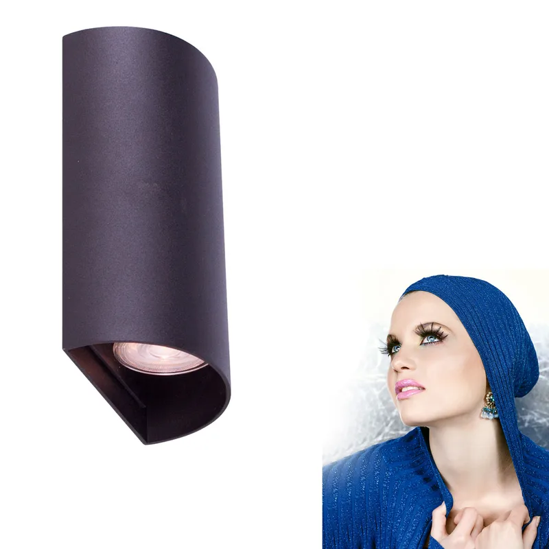 Wandlamp | Hera | 2 lichts | GU10 | zwart | aluminium metaal | moderne design sfeer verlichting de Highlight – photo produit 2 sur 3