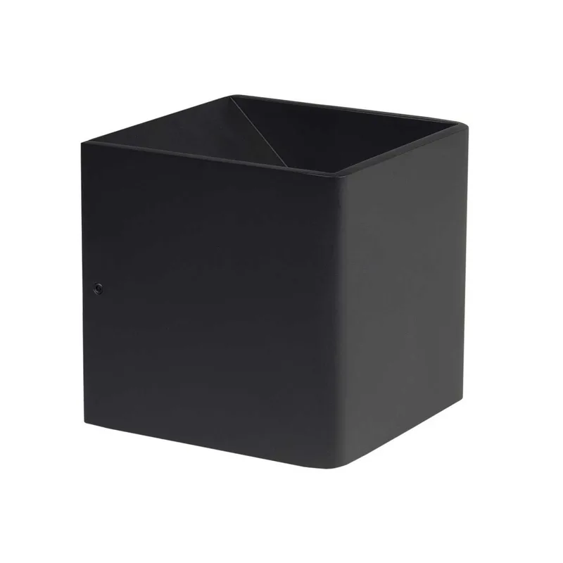 Wandlamp Stretto 6 Watt 10x10 cm zwart fra Highlight – produktbillede