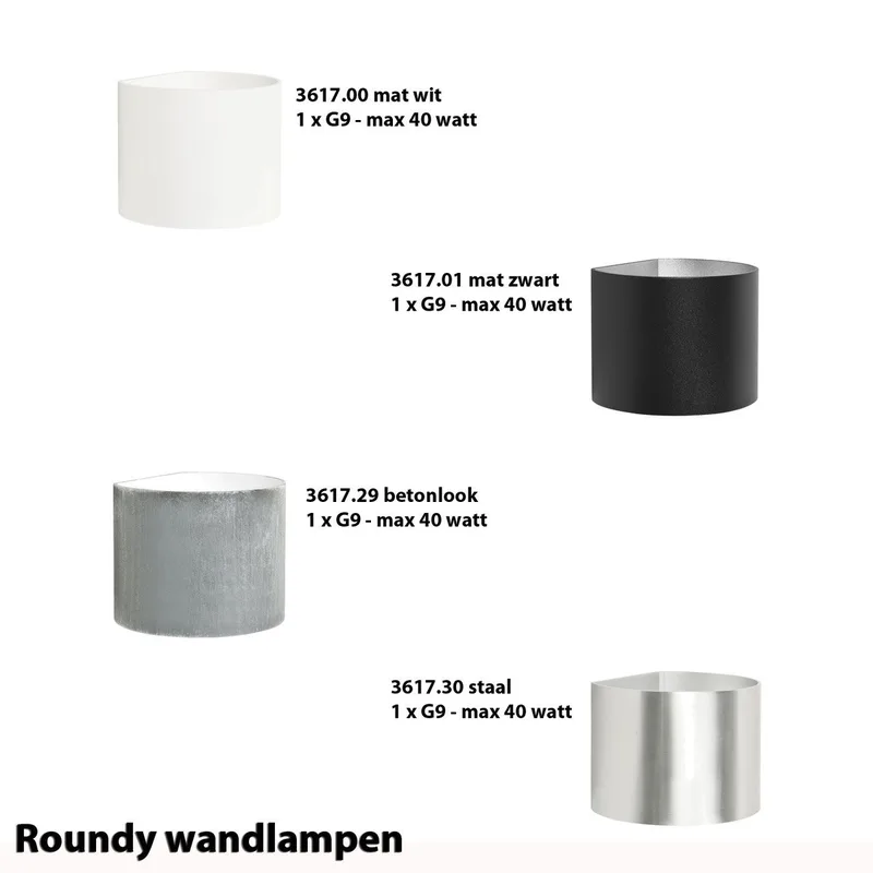 Wandlamp | Strijklicht wandlampen | G9 | grijs | aluminium metaal | modern design von Highlight – Produktfoto 2 von 3