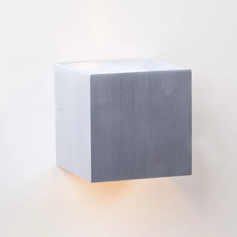 Wandlamp | Strijklicht wandlampen | G9 | grijs staal | aluminium metaal | modern design by Highlight – product photo 1 of 3