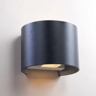 Wandlamp | Strijklicht wandlampen | G9 | zwart | aluminium metaal | moderne design accentverlichting de Highlight – photo produit 1 sur 3