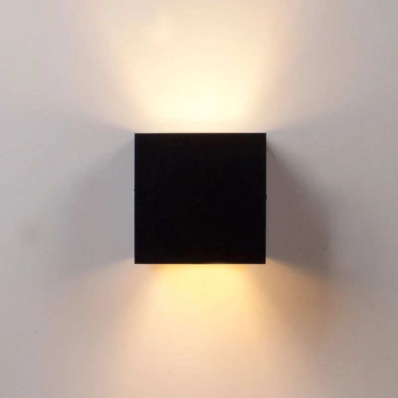 Wandlamp vierkant zwart goud | verstelbaar strijklicht | G9 | moderne sfeerverlichting voor hal von Highlight – Produktfoto 1 von 3