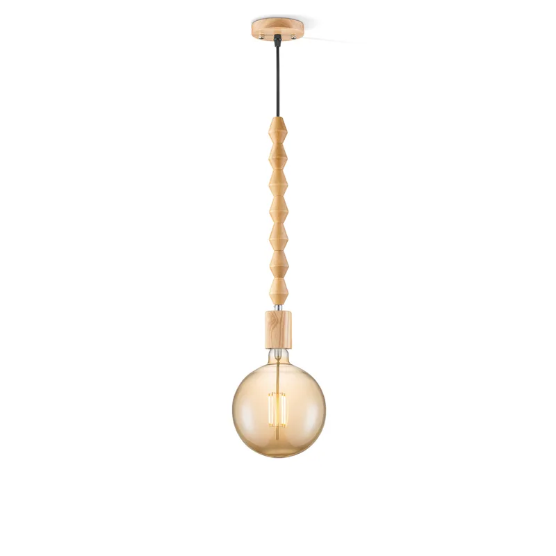 hanglamp Dana Globe g180 von Home Sweet Home in Amber – Produktfoto