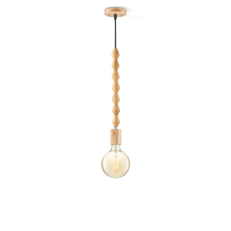 hanglamp Dana Spiral g125 de Home Sweet Home en Amber – photo produit