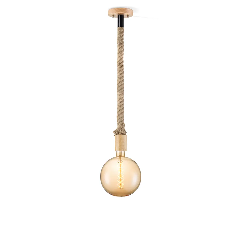 hanglamp Leonardo Spiral g180 by Home Sweet Home in Amber – product photo