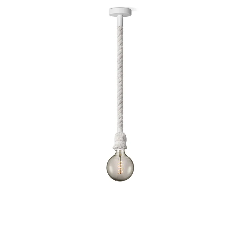 hanglamp Leonardo wit Spiral g125 fra Home Sweet Home i Smoke – produktbillede